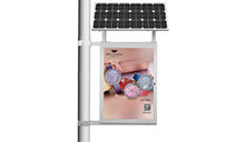 SOLPS Single Pole Type Solar LED Light Box