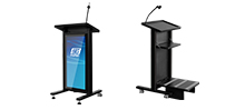 Indoor Lectern with Magnetic Light Box