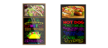 Indoor 27"Wall-mounted LCD Signage with Writing-board