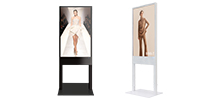 Indoor 43"Floor-standing LCD Signage
