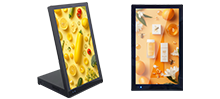  L-type 13.3nch desktop LCD signage